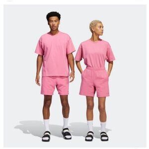 Adidas X HUMANRACE Pharrell Williams PINK HUMANRACE BASICS SHORTS IN ROSE TONE